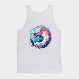 Dragon Animal Mystical World Creature Wonder Abstract Tank Top